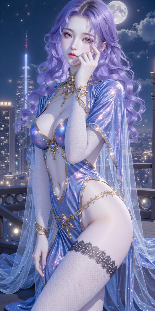 王牌竞速-蛇女 - AI美女写真