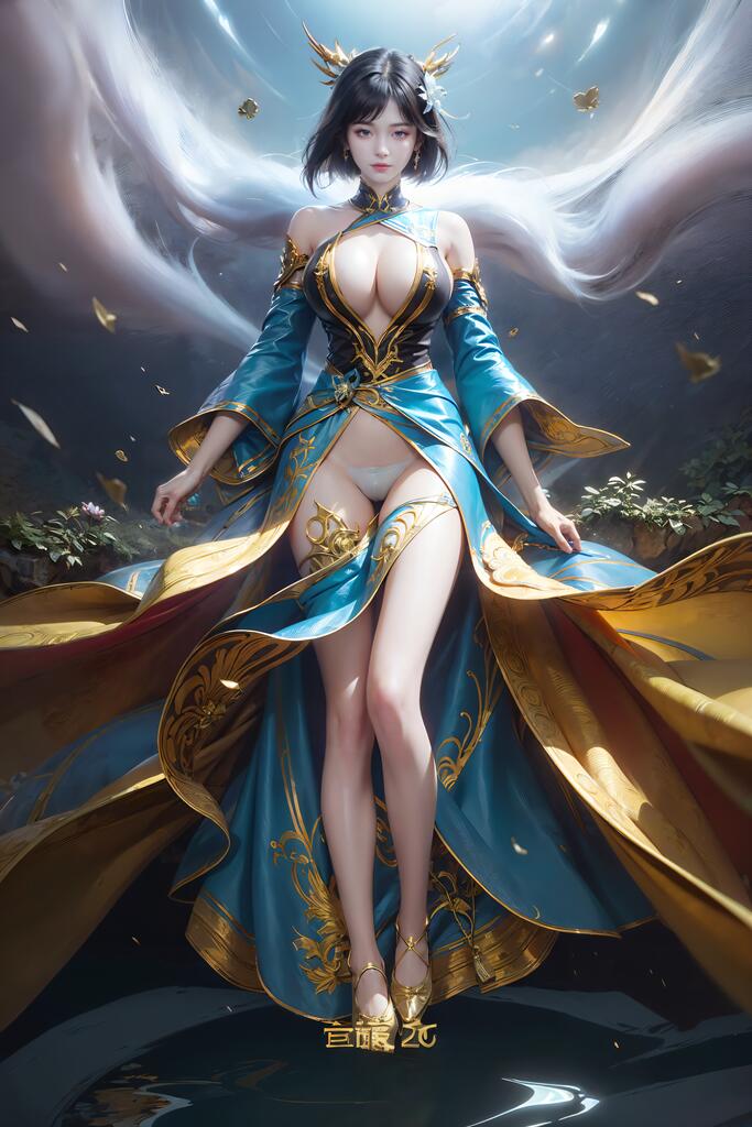 斗破苍穹-慕青鸾 - AI美女写真
