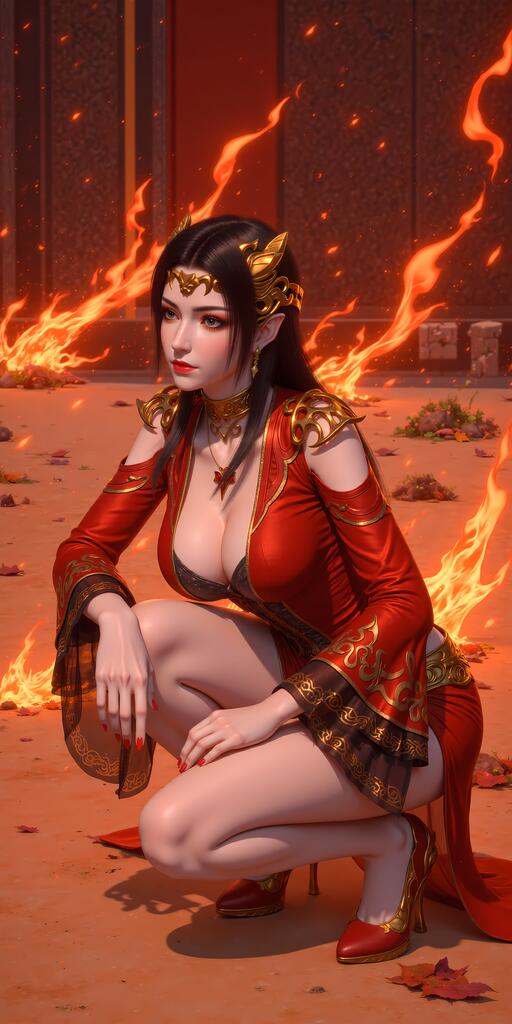 斗破苍穹-美杜莎 - AI美女写真