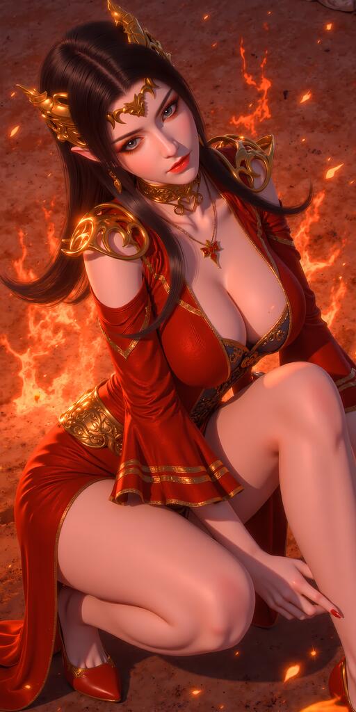 斗破苍穹-美杜莎 - AI美女写真