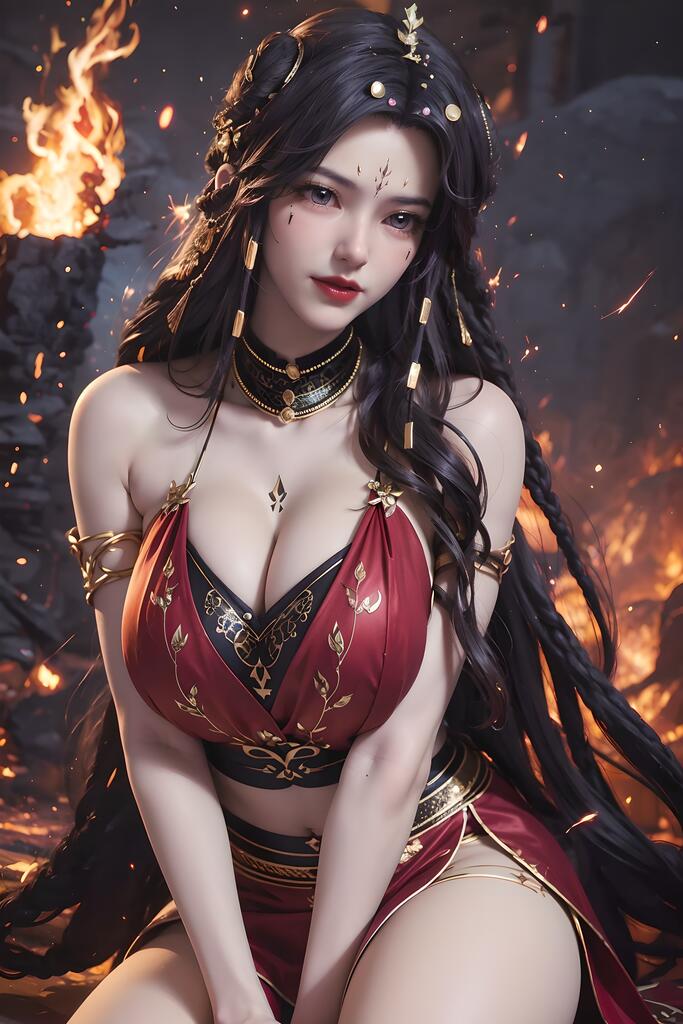神印王座-冷筱 - AI美女写真
