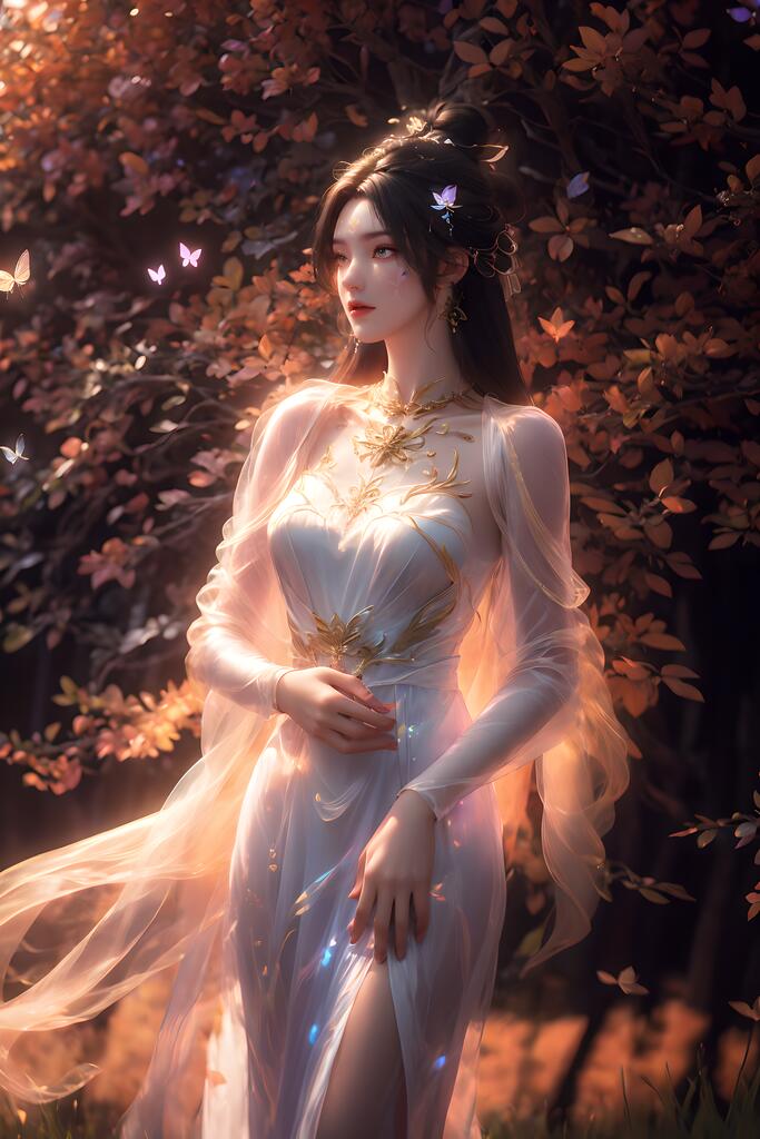 完美世界-清漪 - AI美女写真