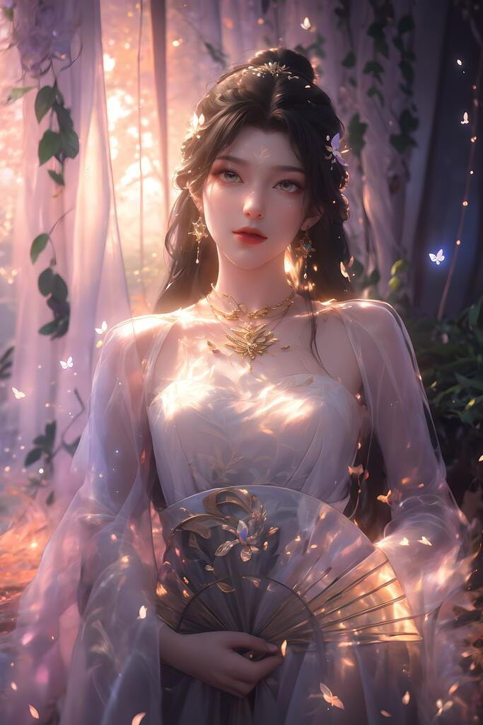 完美世界-清漪 - AI美女写真