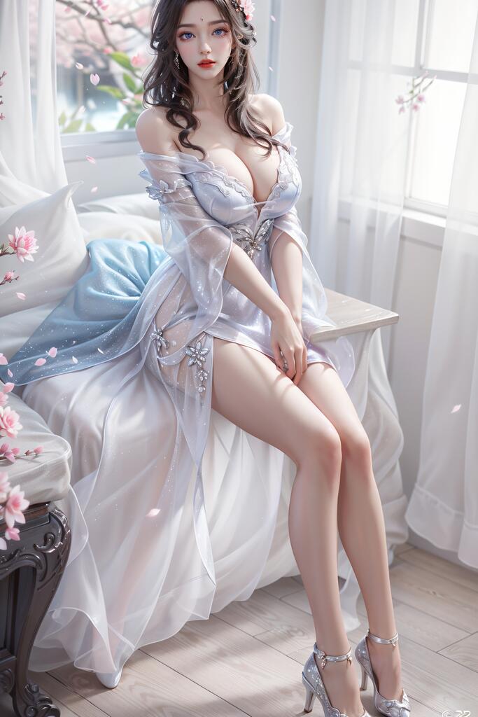 完美世界-月婵 - AI美女写真