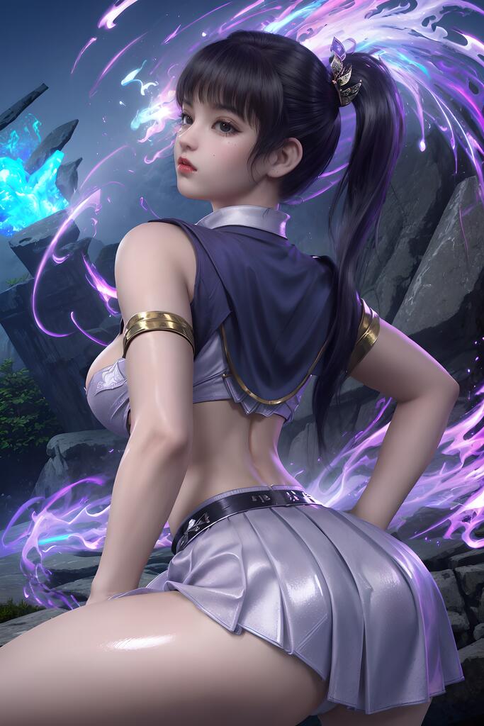 斗破苍穹-紫妍 - AI美女写真