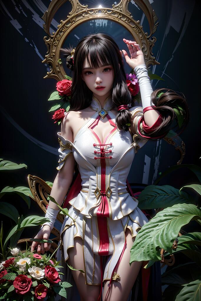 百炼成神-云落 - AI美女写真