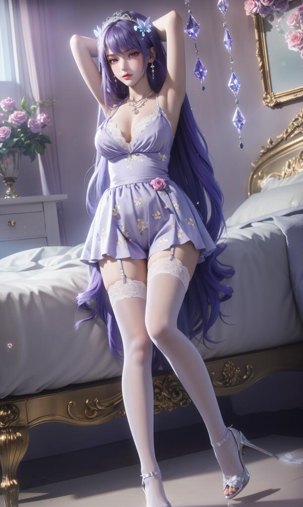 神印王座-圣采儿 - AI美女写真
