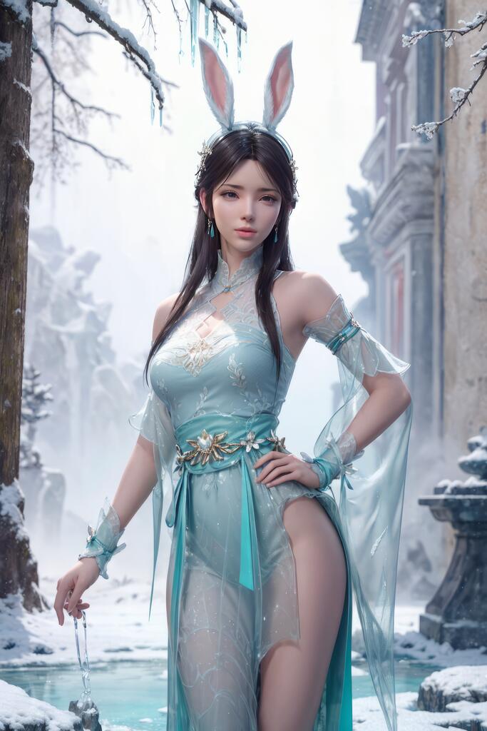 斗破苍穹-萧薰儿 - AI美女写真