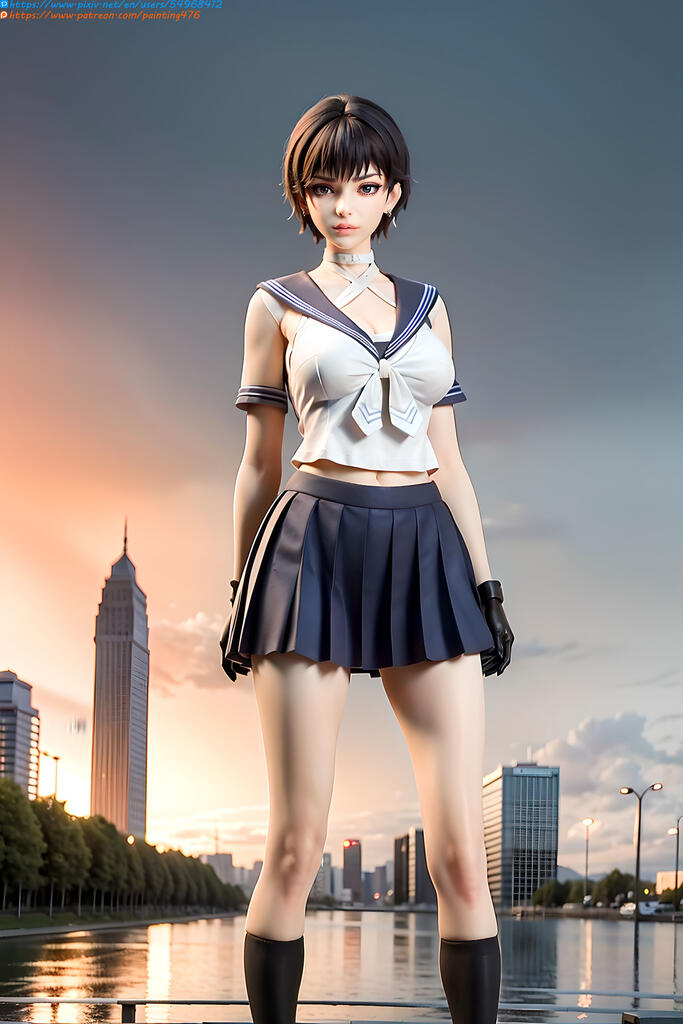 无限恐怖-赵樱空 - AI美女写真