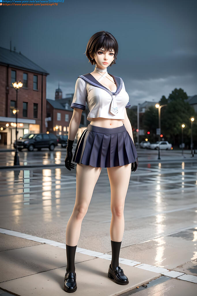 无限恐怖-赵樱空 - AI美女写真