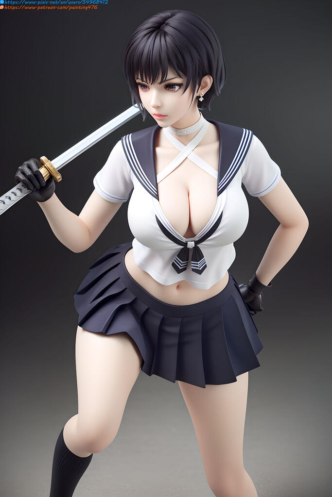 无限恐怖-赵樱空 - AI美女写真