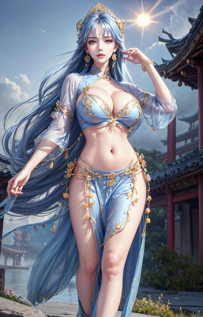 百炼成神-天穹长老 - AI美女写真