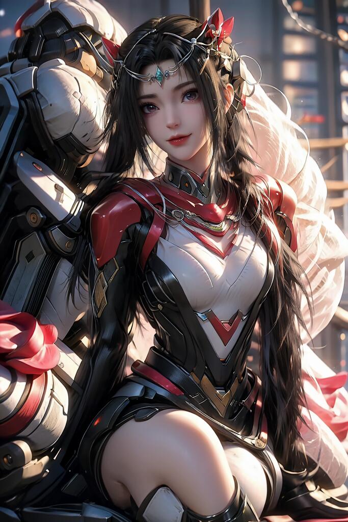 百炼成神-朱千凝 - AI美女写真