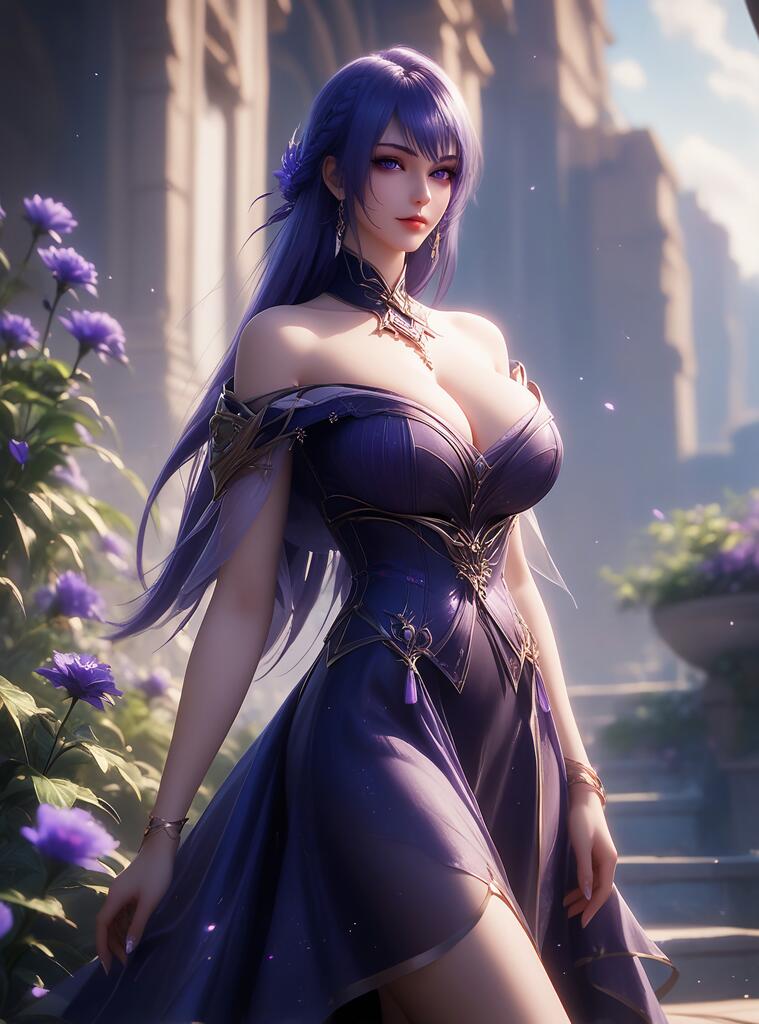 神印王座-圣采儿 - AI美女写真