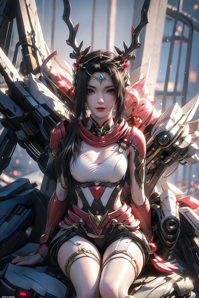 百炼成神-朱千凝 - AI美女写真