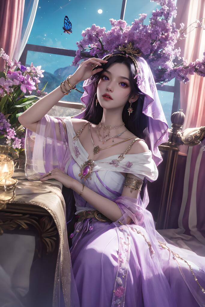 神印王座-月夜 - AI美女写真