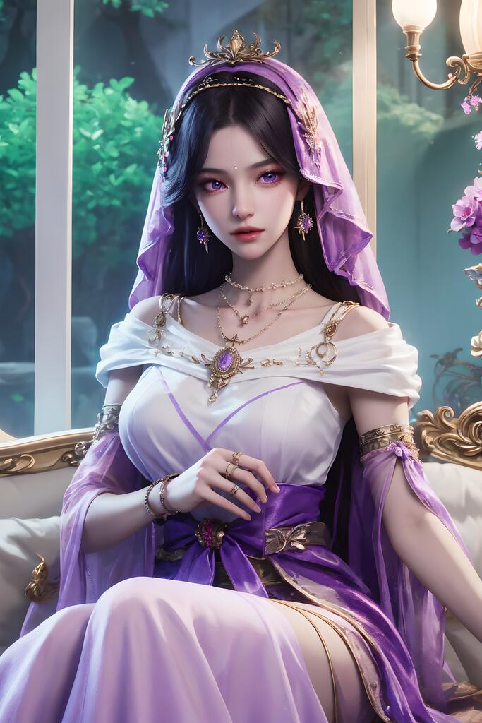 神印王座-月夜 - AI美女写真