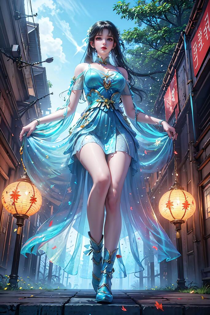 国漫女神 - AI美女写真