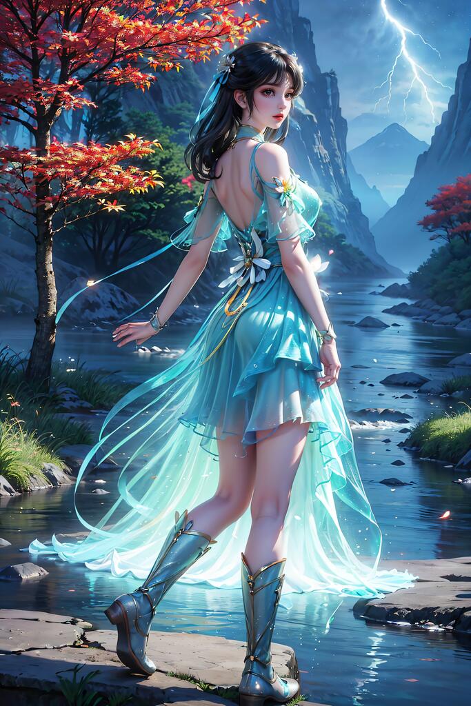 国漫女神 - AI美女写真