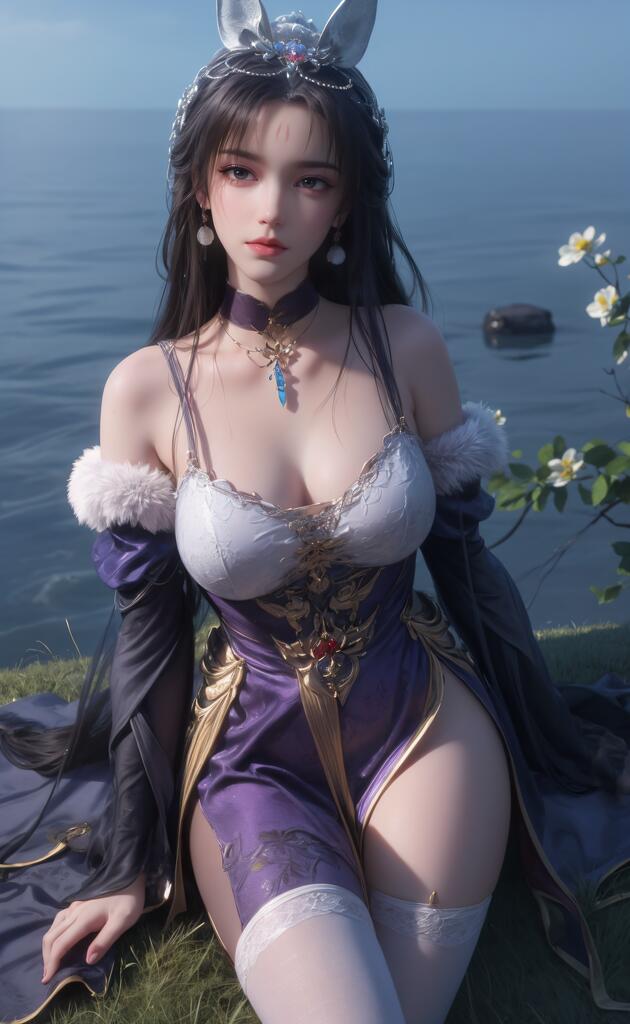 暗河传-慕雨墨 - AI美女写真