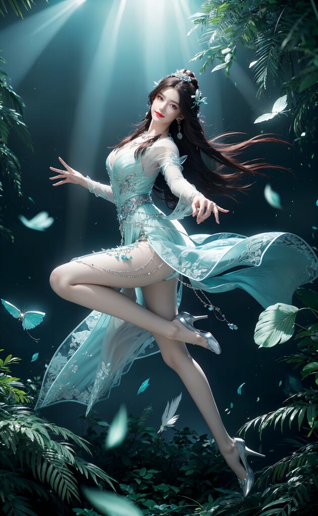 完美世界-叶倾仙 - AI美女写真