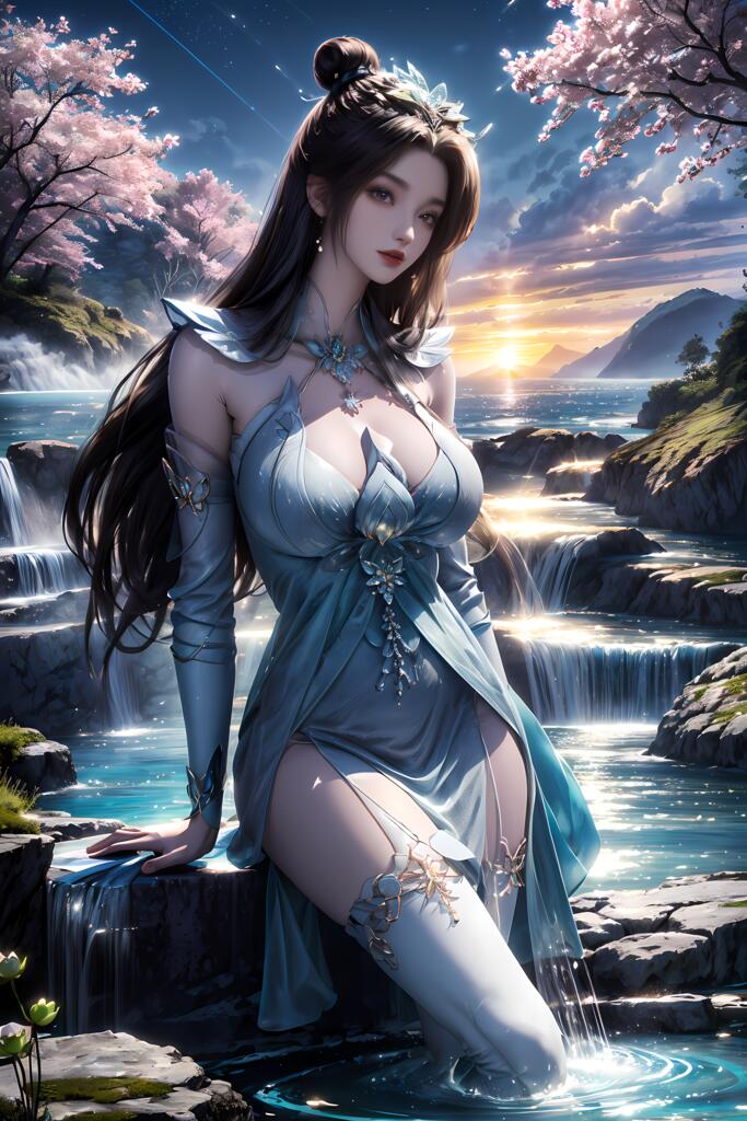 遮天-颜如玉 - AI美女写真