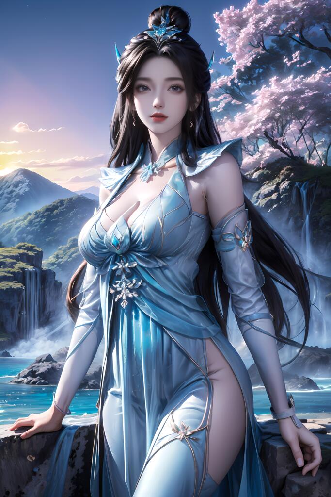 遮天-颜如玉 - AI美女写真