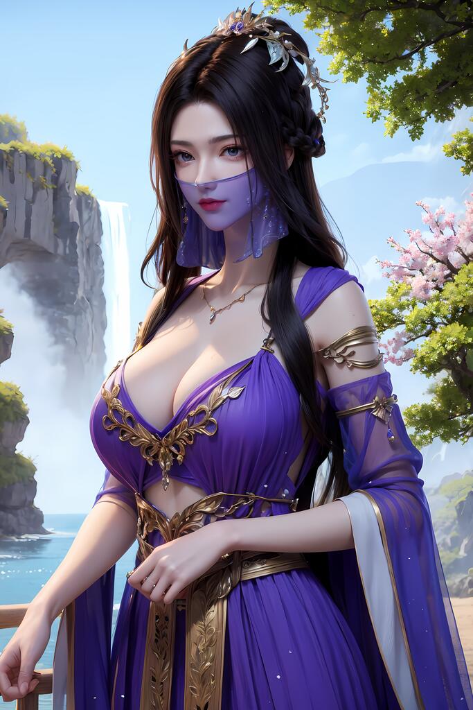 凡人修仙传-紫灵 - AI美女写真