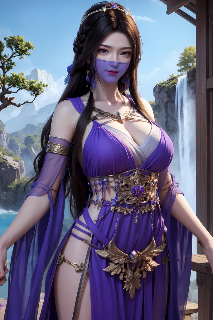 凡人修仙传-紫灵 - AI美女写真