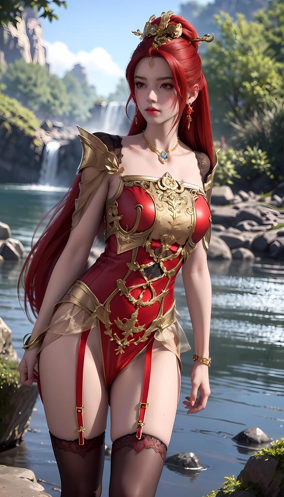 完美世界-曼珠沙华 - AI美女写真