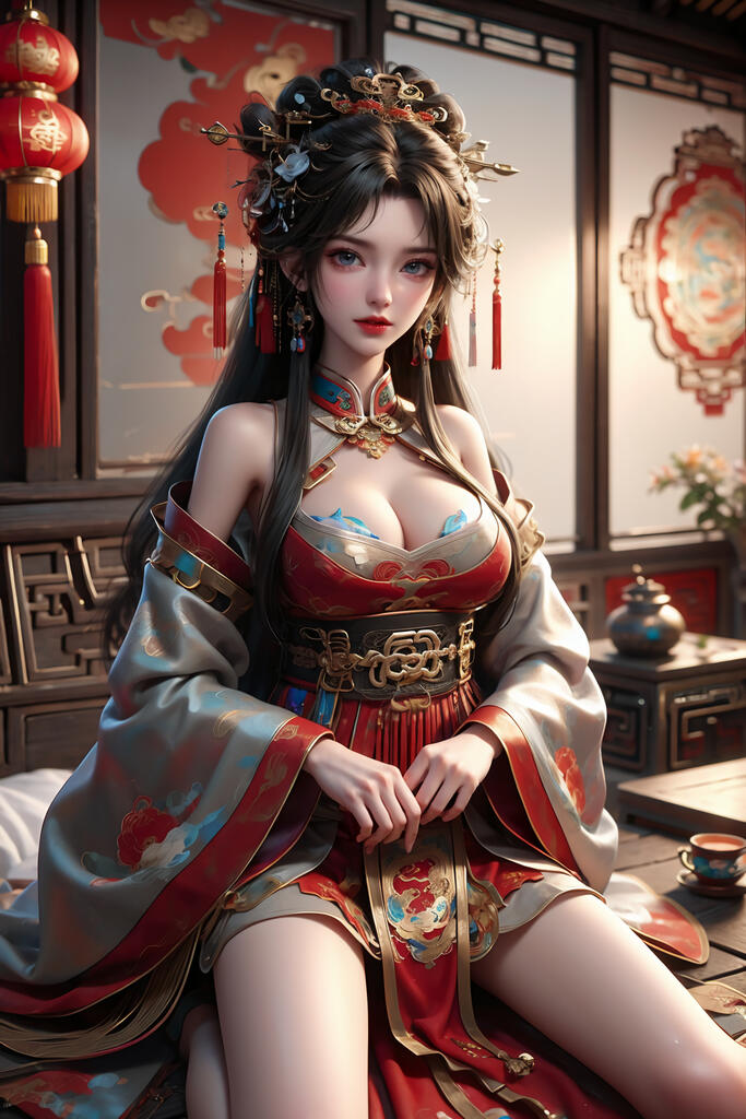 完美世界-清漪 - AI美女写真