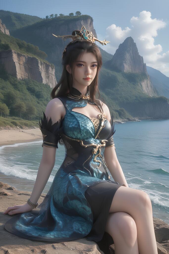 长生界-刘月 - AI美女写真